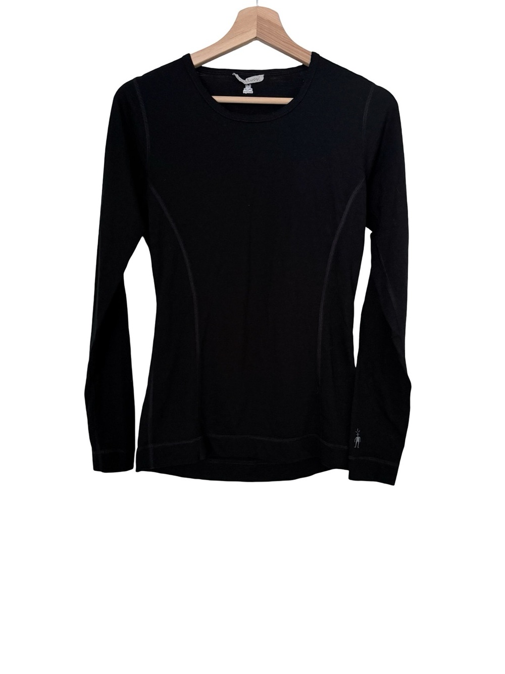 Smartwool NTS Microweight Merino Wool Long Sleeve Crew Top Sz M